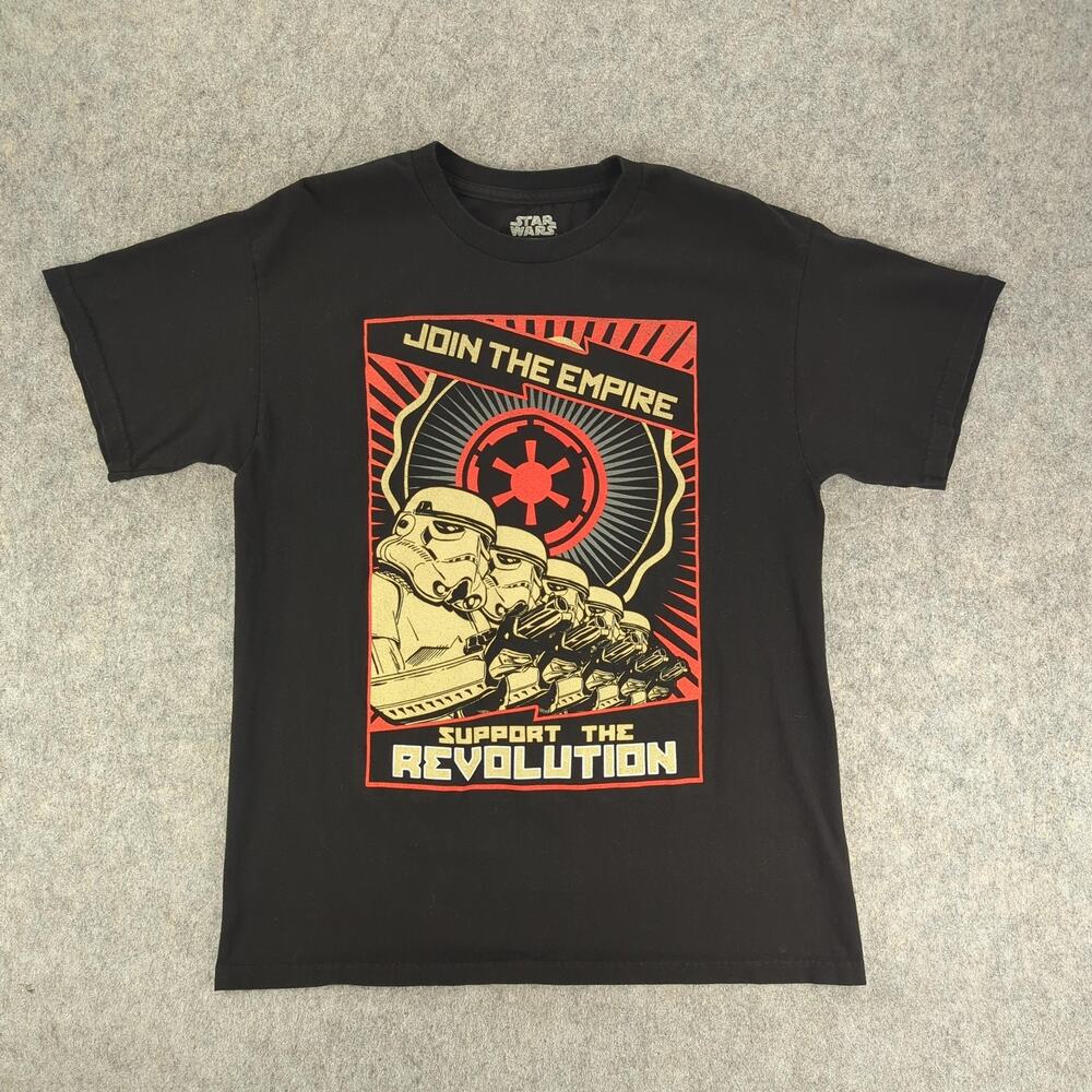 Star Wars Shirt Mens Large Join The Empire Stormtrooper Revolution Sci-Fi Tee